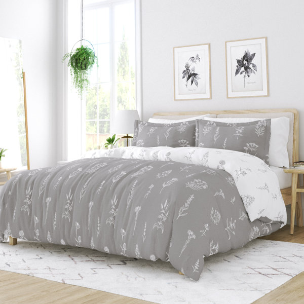 Muted Floral Bedding | Wayfair